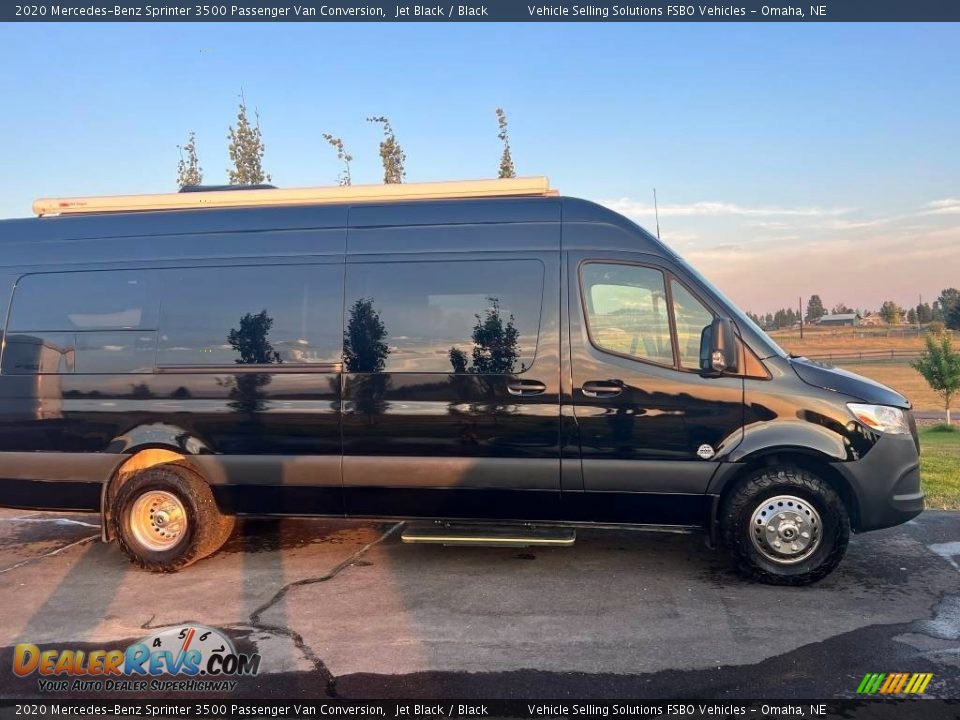 2020 Mercedes-Benz Sprinter 3500 Passenger Van Conversion Jet Black / Black Photo #3