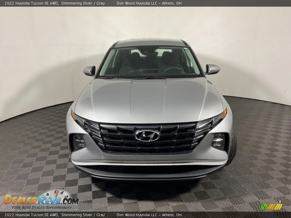 2022 Hyundai Tucson SE AWD Shimmering Silver / Gray Photo #4