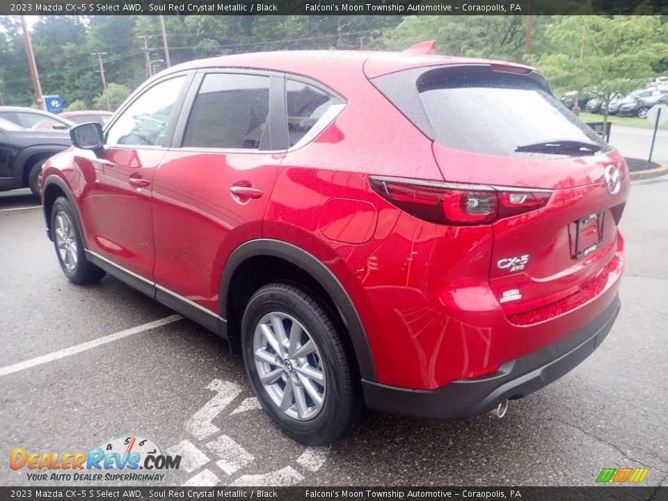 2023 Mazda CX-5 S Select AWD Soul Red Crystal Metallic / Black Photo #5