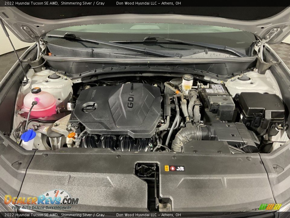 2022 Hyundai Tucson SE AWD Shimmering Silver / Gray Photo #6