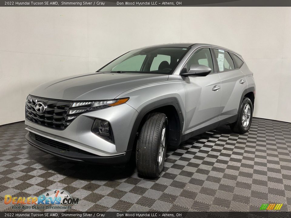 2022 Hyundai Tucson SE AWD Shimmering Silver / Gray Photo #7
