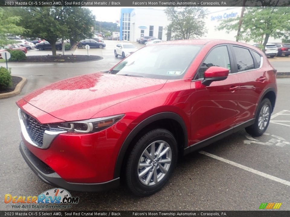 2023 Mazda CX-5 S Select AWD Soul Red Crystal Metallic / Black Photo #7