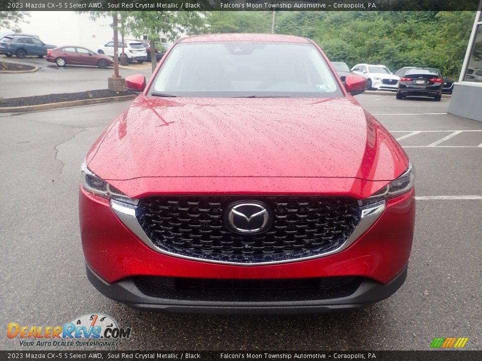 2023 Mazda CX-5 S Select AWD Soul Red Crystal Metallic / Black Photo #8