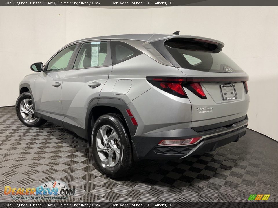 2022 Hyundai Tucson SE AWD Shimmering Silver / Gray Photo #9