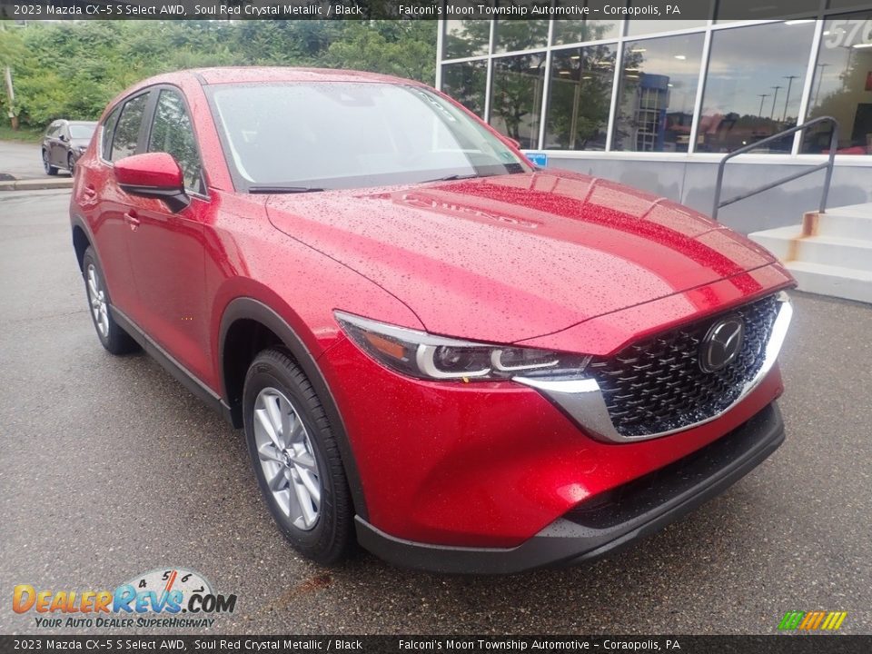 2023 Mazda CX-5 S Select AWD Soul Red Crystal Metallic / Black Photo #9