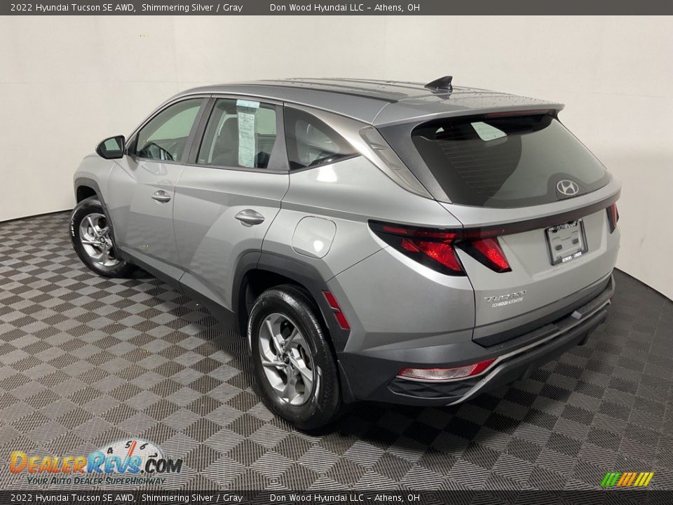 2022 Hyundai Tucson SE AWD Shimmering Silver / Gray Photo #10