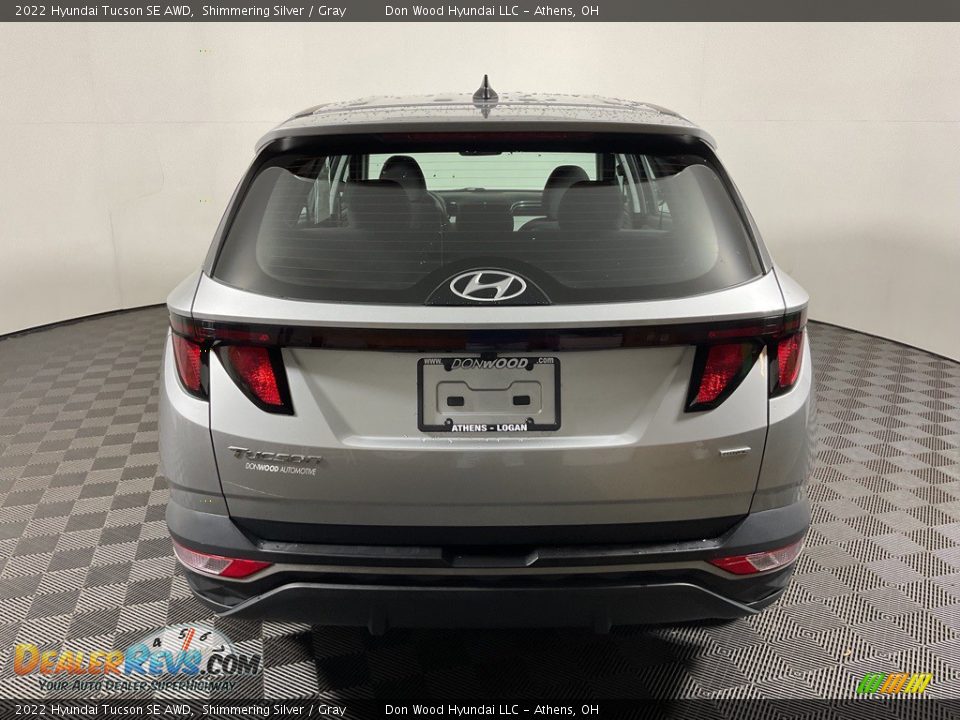 2022 Hyundai Tucson SE AWD Shimmering Silver / Gray Photo #11