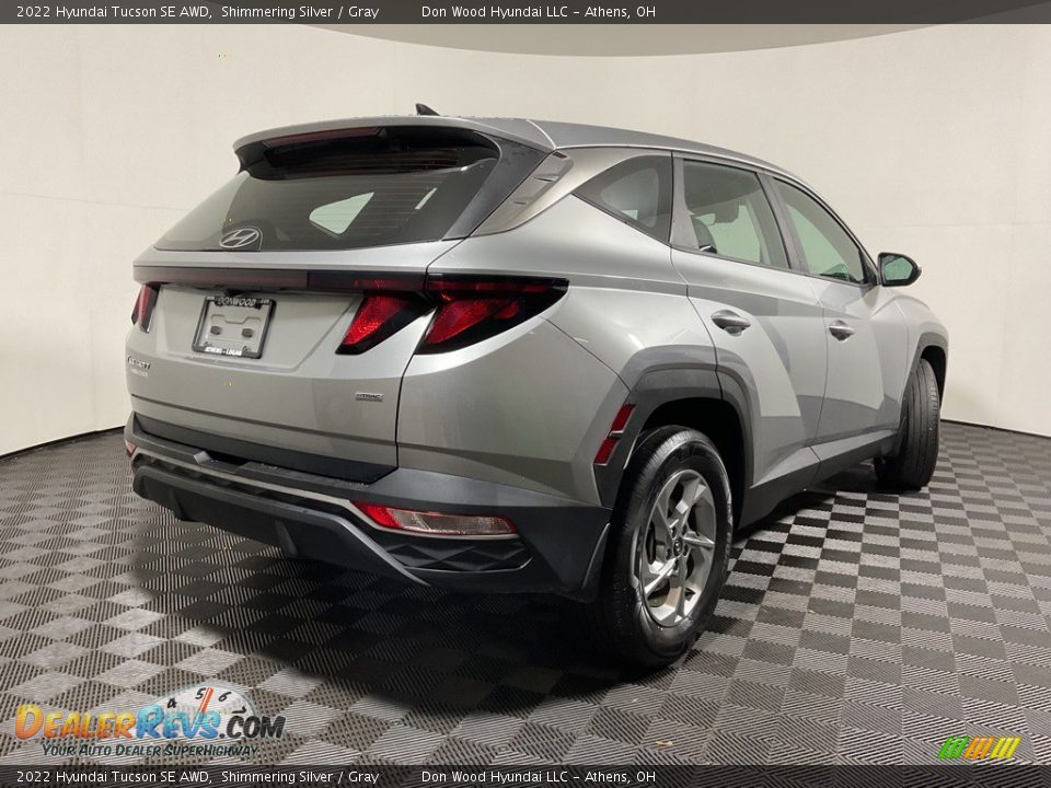 2022 Hyundai Tucson SE AWD Shimmering Silver / Gray Photo #14