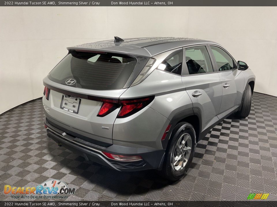 2022 Hyundai Tucson SE AWD Shimmering Silver / Gray Photo #15