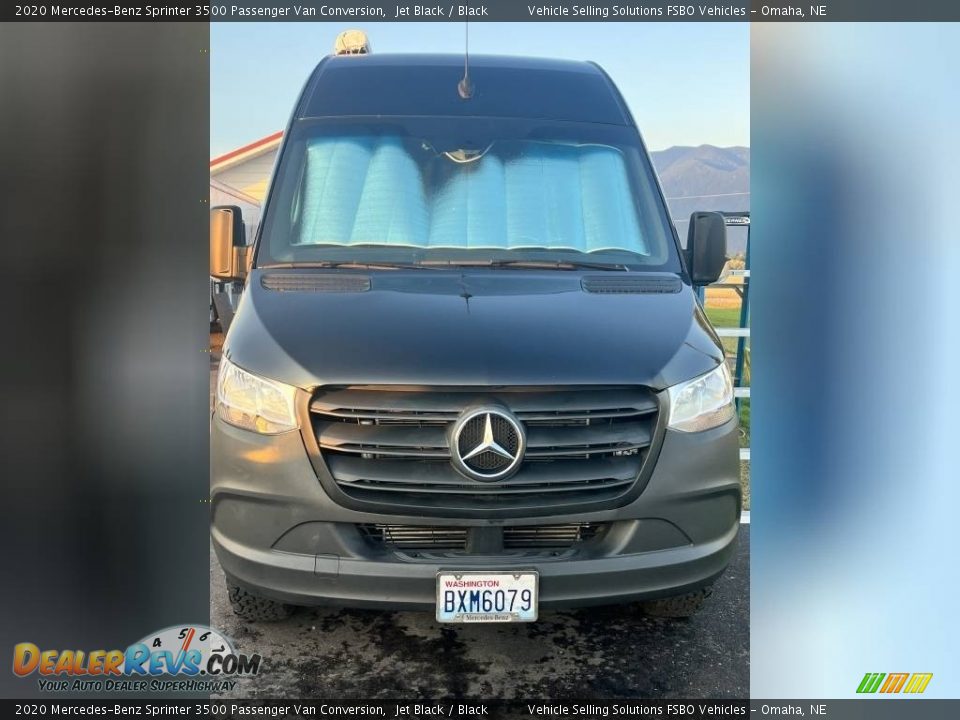 2020 Mercedes-Benz Sprinter 3500 Passenger Van Conversion Jet Black / Black Photo #17