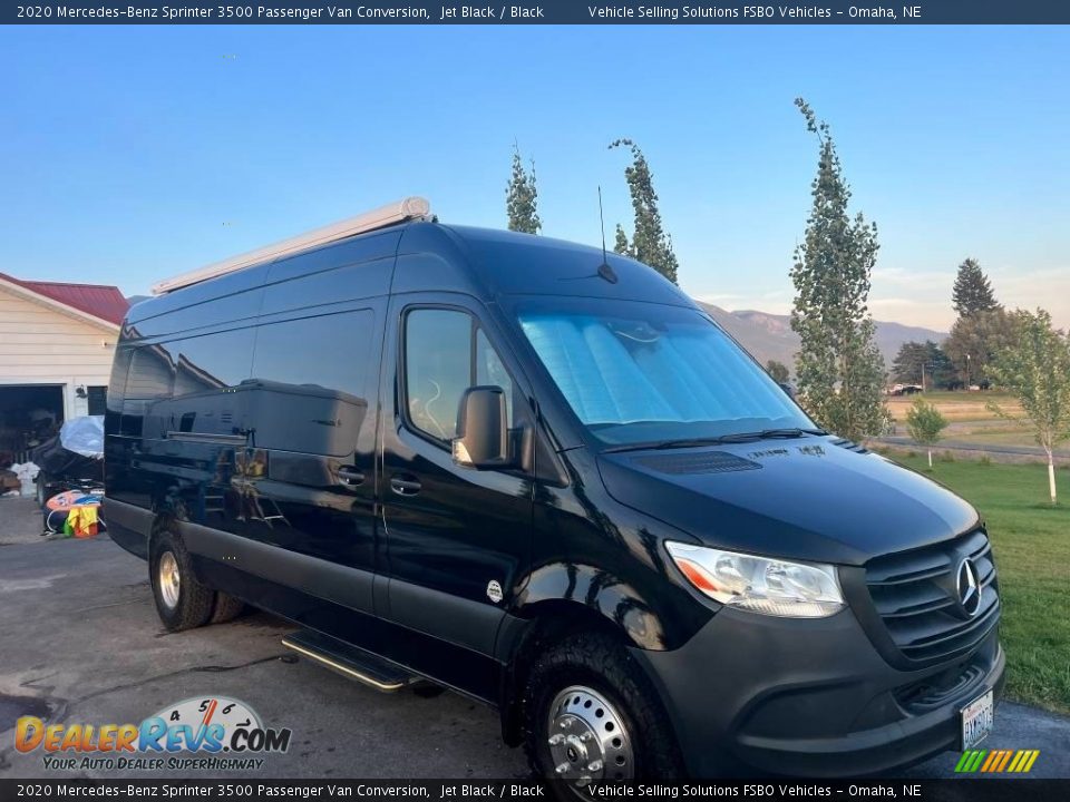 2020 Mercedes-Benz Sprinter 3500 Passenger Van Conversion Jet Black / Black Photo #19