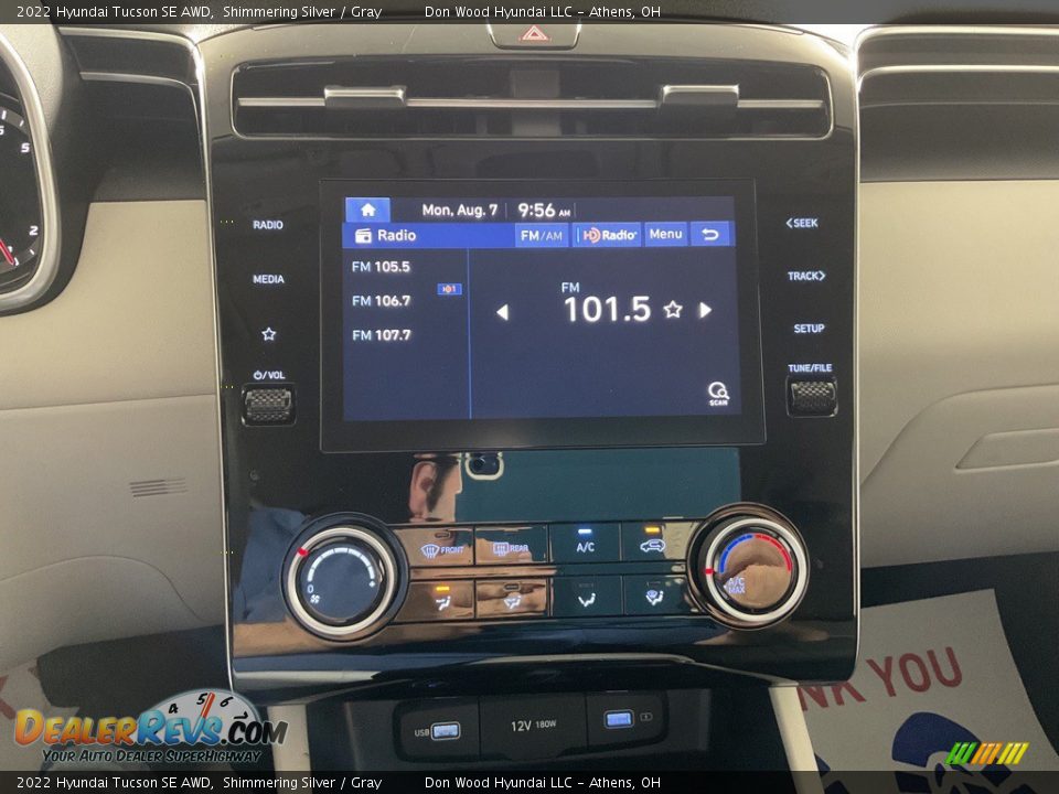 2022 Hyundai Tucson SE AWD Shimmering Silver / Gray Photo #21