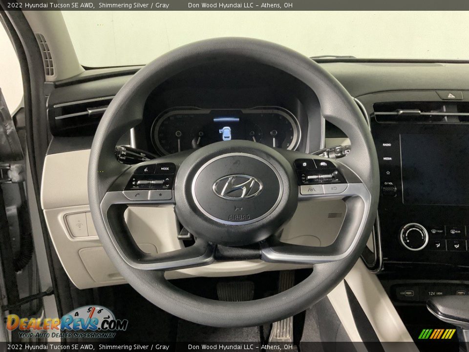 2022 Hyundai Tucson SE AWD Shimmering Silver / Gray Photo #22
