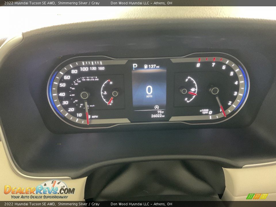 2022 Hyundai Tucson SE AWD Shimmering Silver / Gray Photo #23