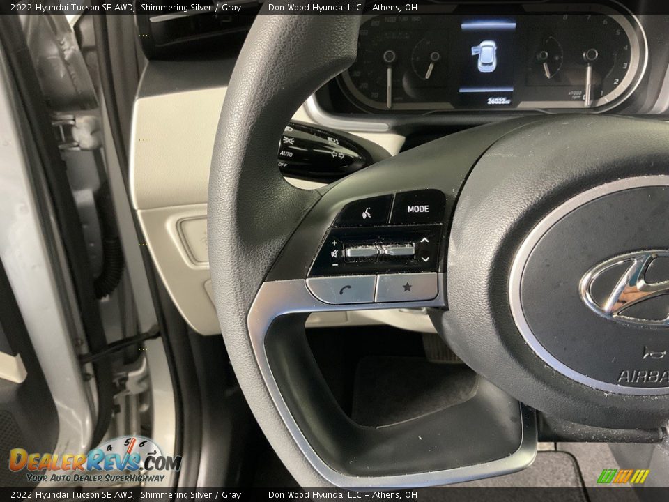 2022 Hyundai Tucson SE AWD Shimmering Silver / Gray Photo #24