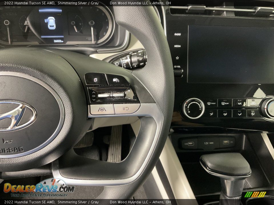 2022 Hyundai Tucson SE AWD Shimmering Silver / Gray Photo #25