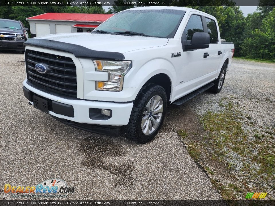 2017 Ford F150 XL SuperCrew 4x4 Oxford White / Earth Gray Photo #26