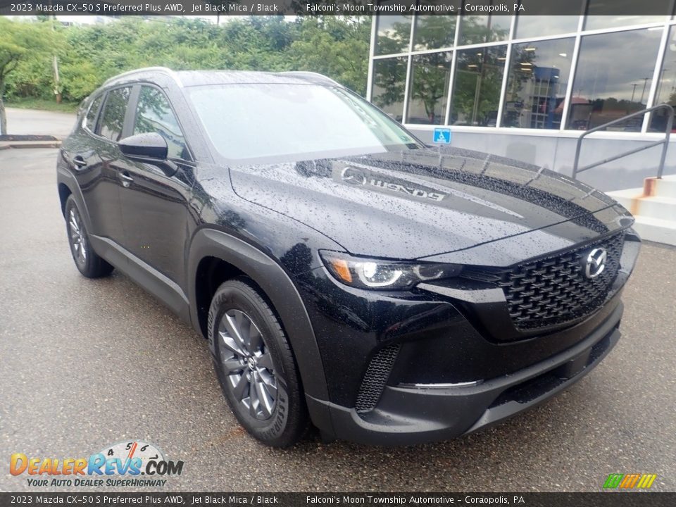 2023 Mazda CX-50 S Preferred Plus AWD Jet Black Mica / Black Photo #9