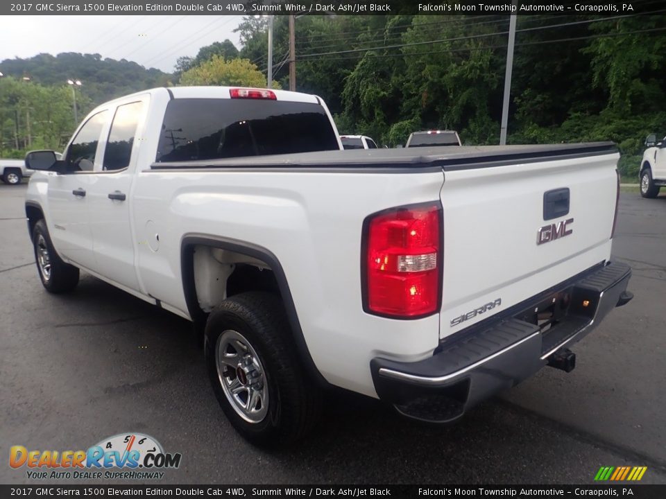 2017 GMC Sierra 1500 Elevation Edition Double Cab 4WD Summit White / Dark Ash/Jet Black Photo #5