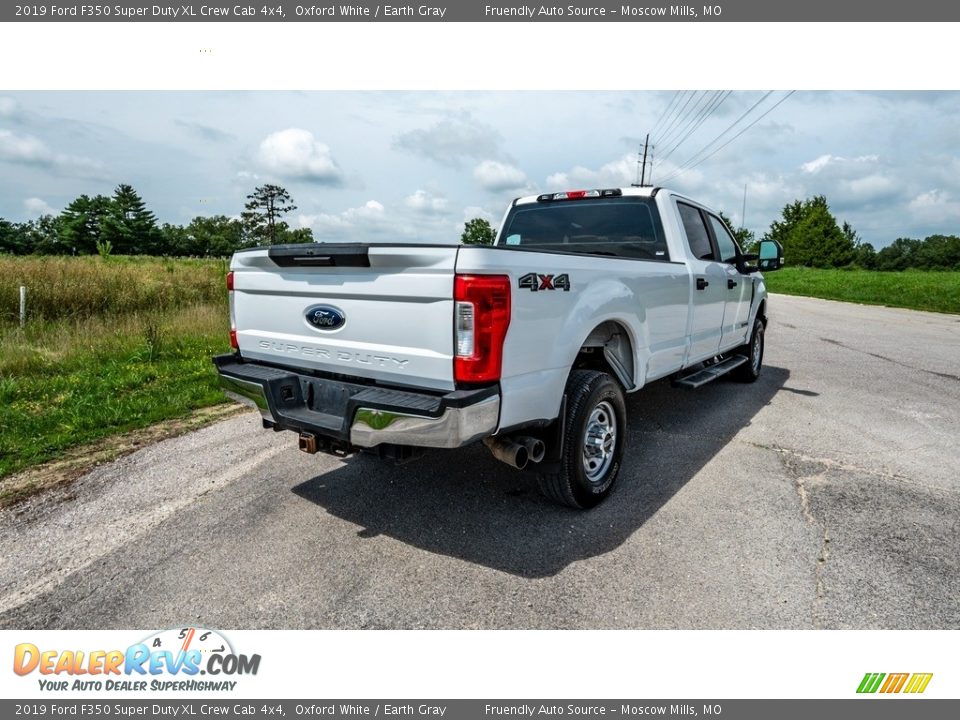 2019 Ford F350 Super Duty XL Crew Cab 4x4 Oxford White / Earth Gray Photo #4
