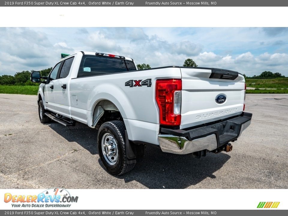 2019 Ford F350 Super Duty XL Crew Cab 4x4 Oxford White / Earth Gray Photo #6