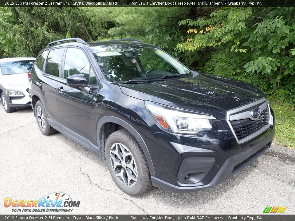 2019 Subaru Forester 2.5i Premium Crystal Black Silica / Black Photo #2