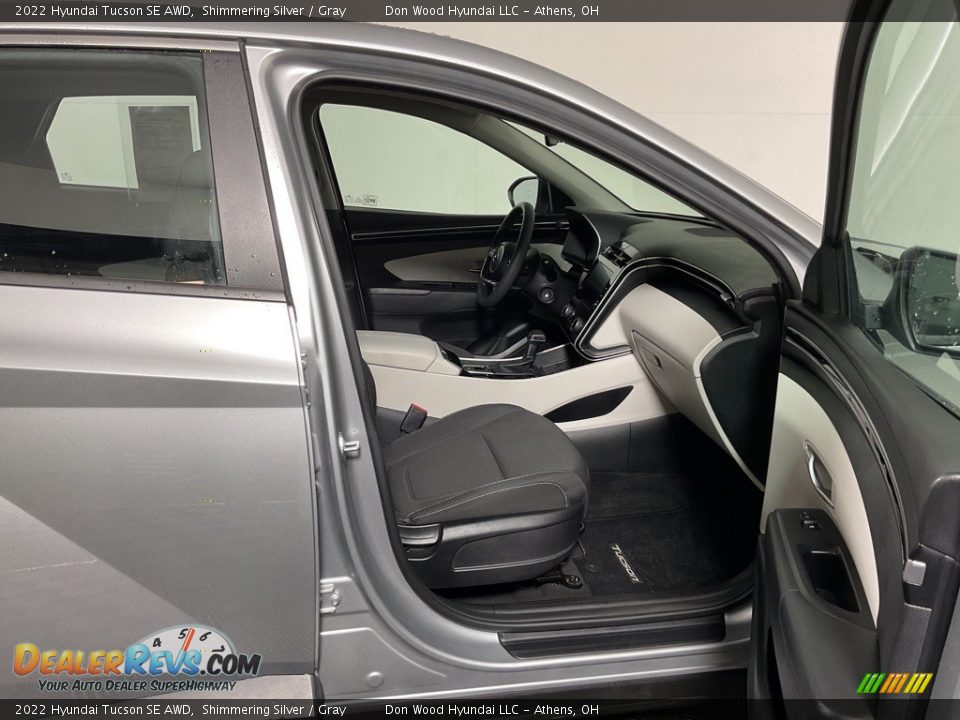 2022 Hyundai Tucson SE AWD Shimmering Silver / Gray Photo #34