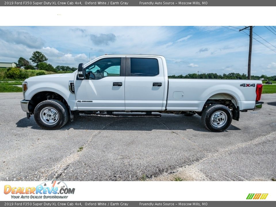 2019 Ford F350 Super Duty XL Crew Cab 4x4 Oxford White / Earth Gray Photo #7