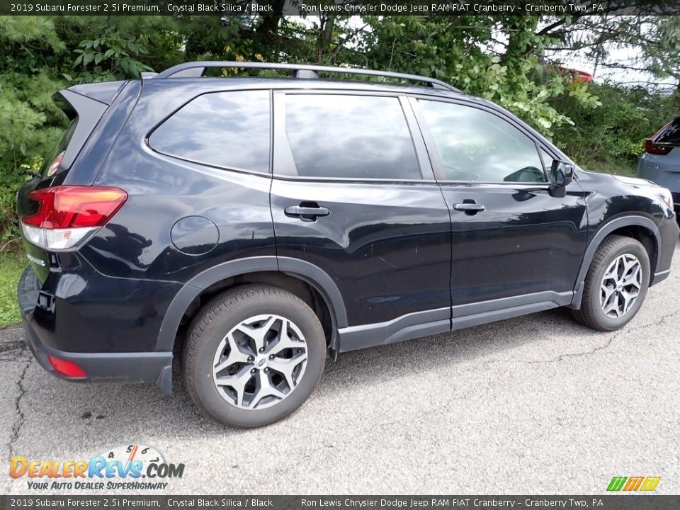 2019 Subaru Forester 2.5i Premium Crystal Black Silica / Black Photo #4