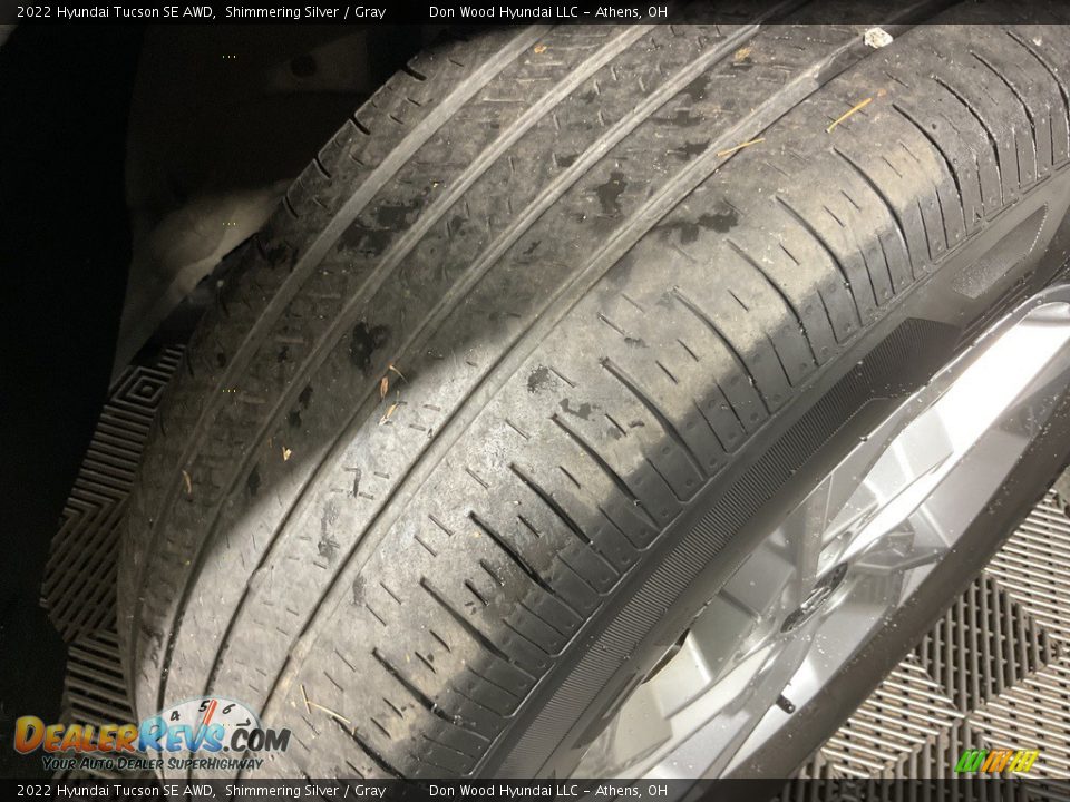 2022 Hyundai Tucson SE AWD Shimmering Silver / Gray Photo #36