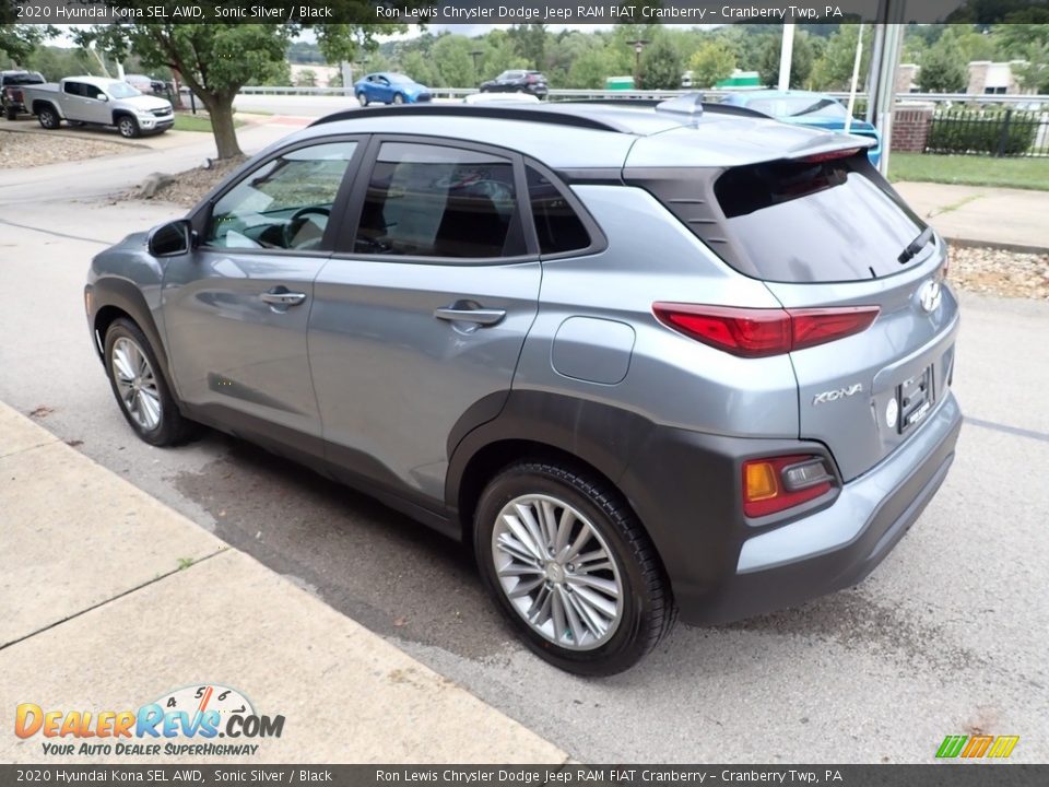 Sonic Silver 2020 Hyundai Kona SEL AWD Photo #6