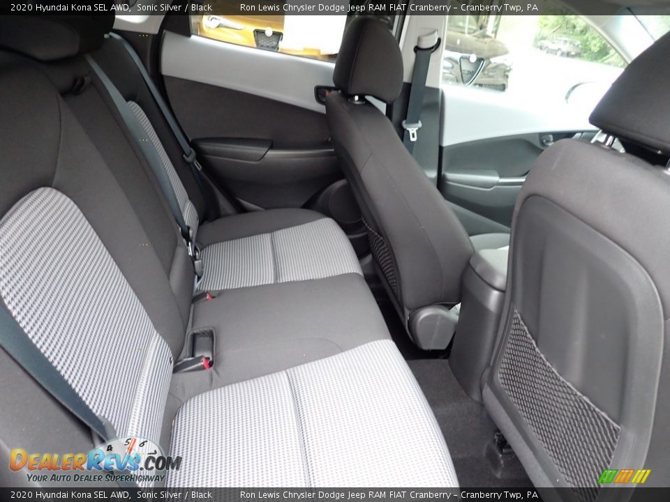 Rear Seat of 2020 Hyundai Kona SEL AWD Photo #10