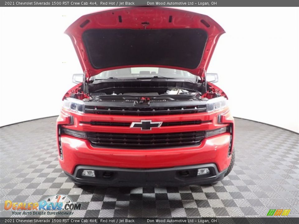 2021 Chevrolet Silverado 1500 RST Crew Cab 4x4 Red Hot / Jet Black Photo #5