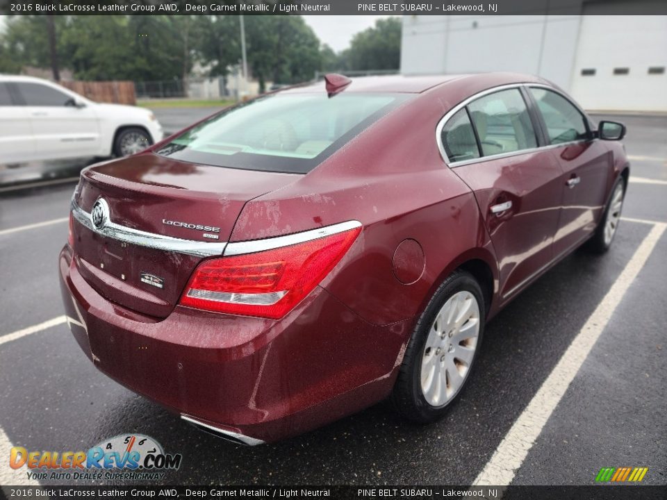 Deep Garnet Metallic 2016 Buick LaCrosse Leather Group AWD Photo #3