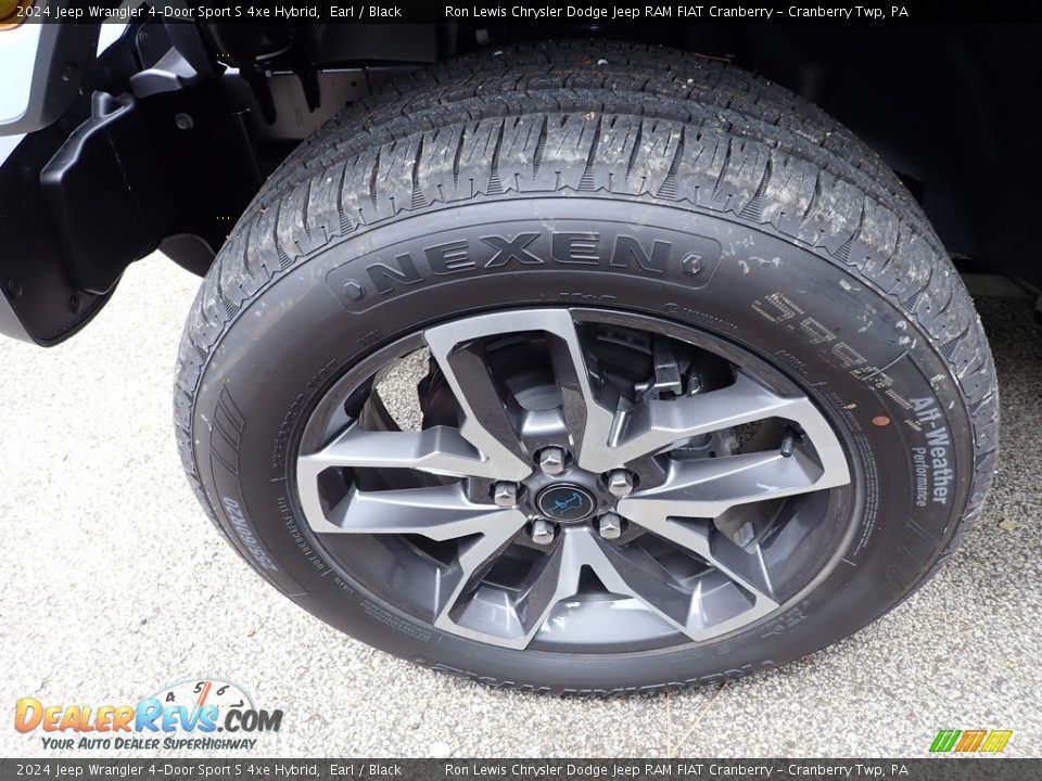 2024 Jeep Wrangler 4-Door Sport S 4xe Hybrid Wheel Photo #8