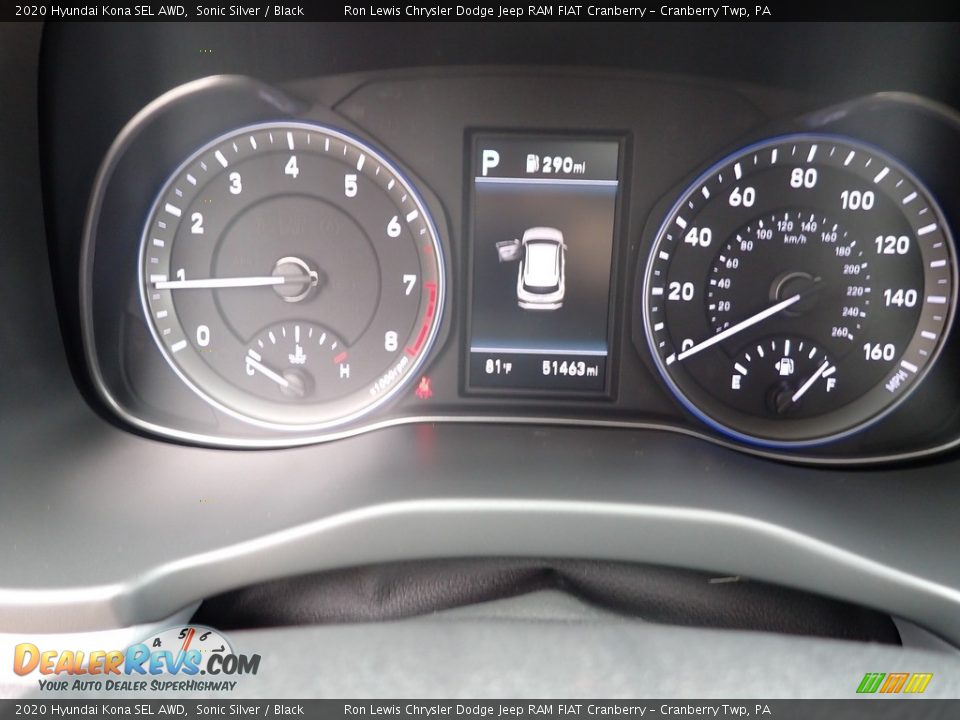 2020 Hyundai Kona SEL AWD Gauges Photo #16