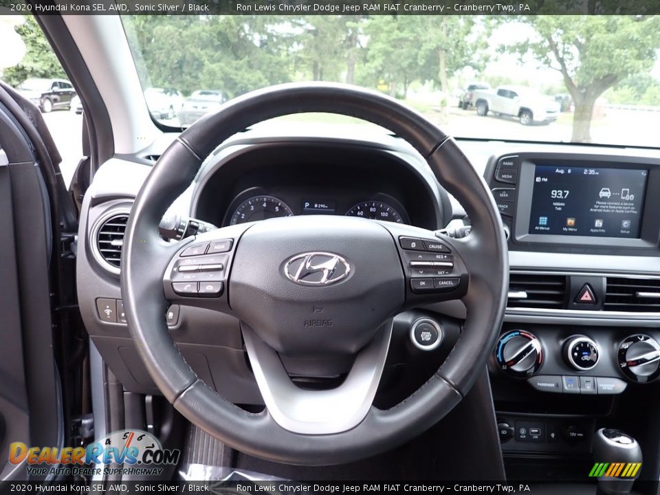 2020 Hyundai Kona SEL AWD Steering Wheel Photo #18