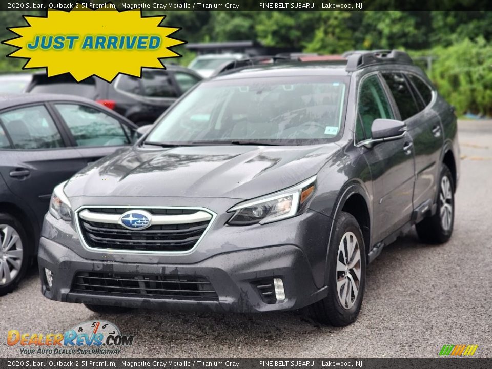 2020 Subaru Outback 2.5i Premium Magnetite Gray Metallic / Titanium Gray Photo #1