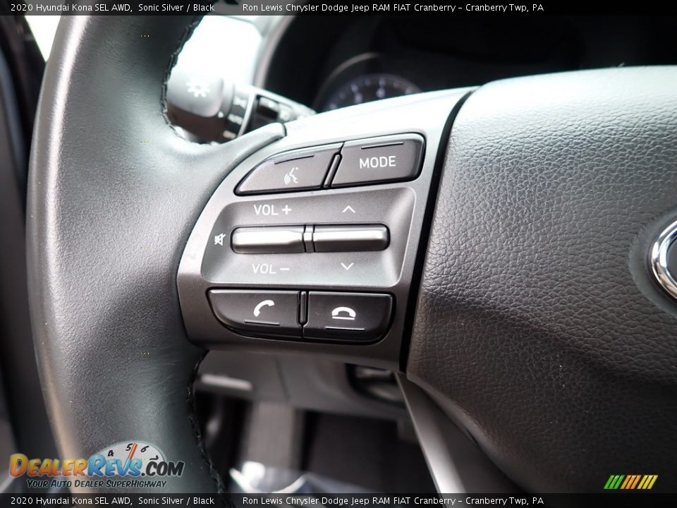 2020 Hyundai Kona SEL AWD Steering Wheel Photo #19