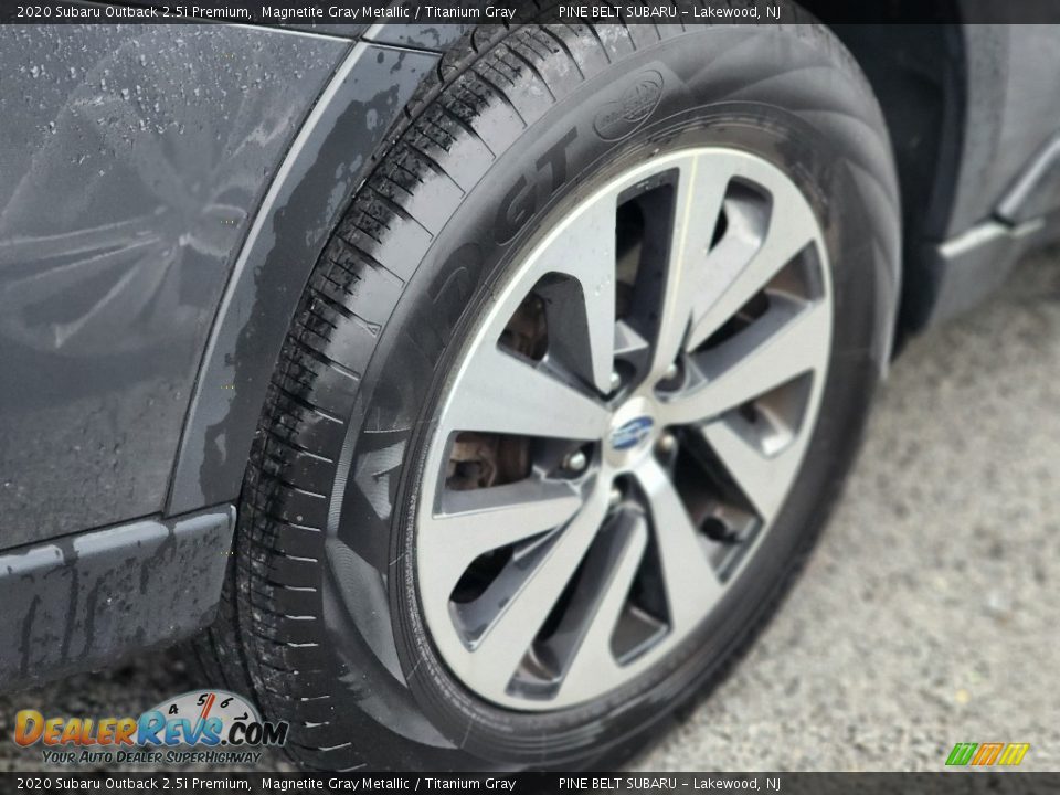 2020 Subaru Outback 2.5i Premium Magnetite Gray Metallic / Titanium Gray Photo #6