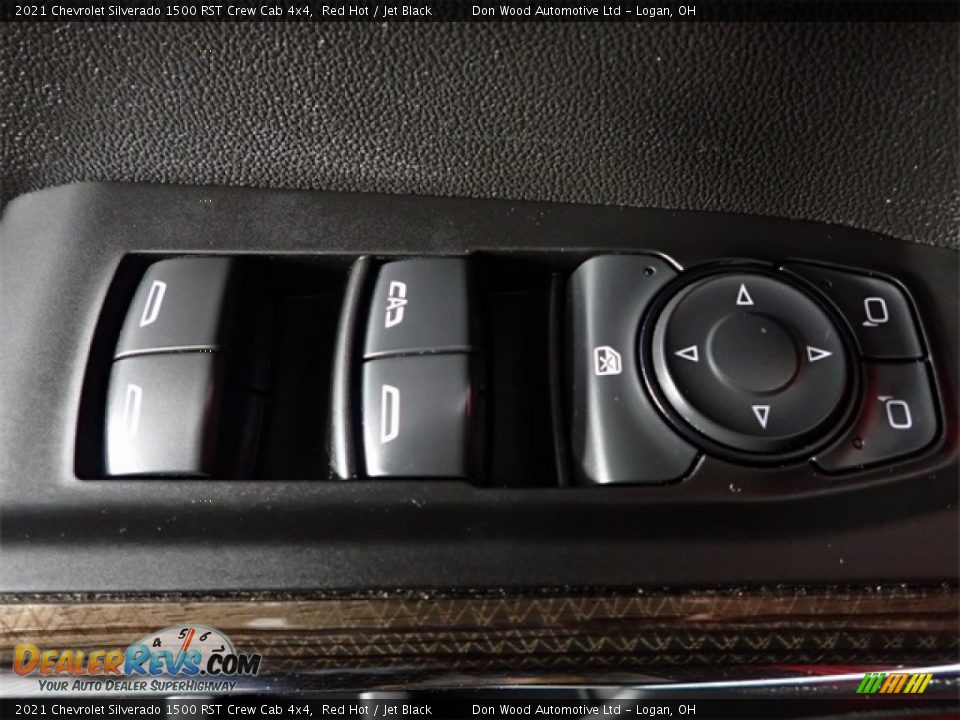 2021 Chevrolet Silverado 1500 RST Crew Cab 4x4 Red Hot / Jet Black Photo #16