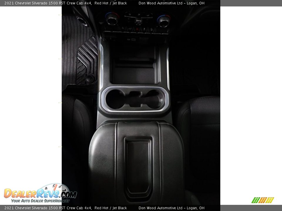 2021 Chevrolet Silverado 1500 RST Crew Cab 4x4 Red Hot / Jet Black Photo #26