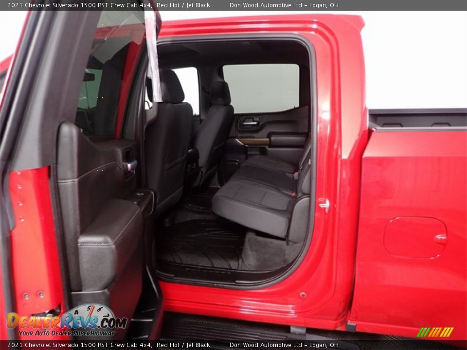2021 Chevrolet Silverado 1500 RST Crew Cab 4x4 Red Hot / Jet Black Photo #29
