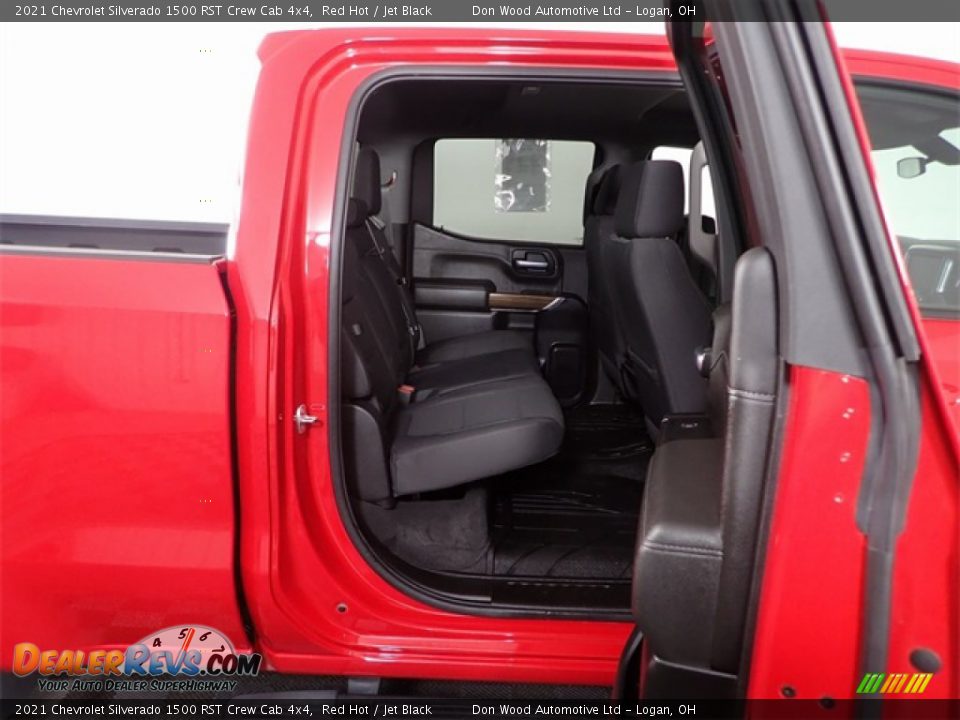 2021 Chevrolet Silverado 1500 RST Crew Cab 4x4 Red Hot / Jet Black Photo #31