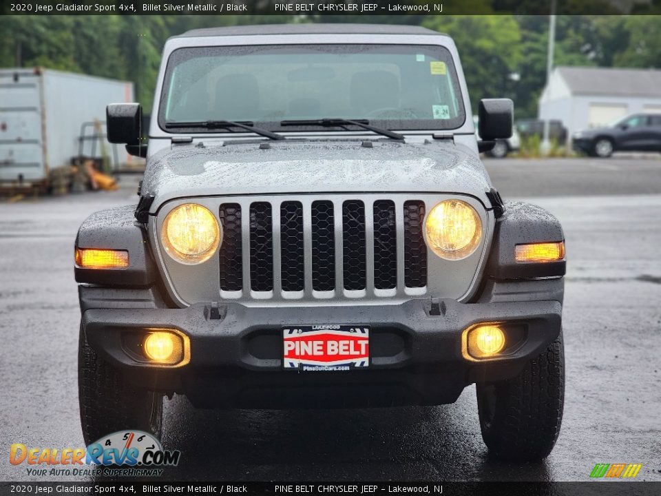 2020 Jeep Gladiator Sport 4x4 Billet Silver Metallic / Black Photo #15