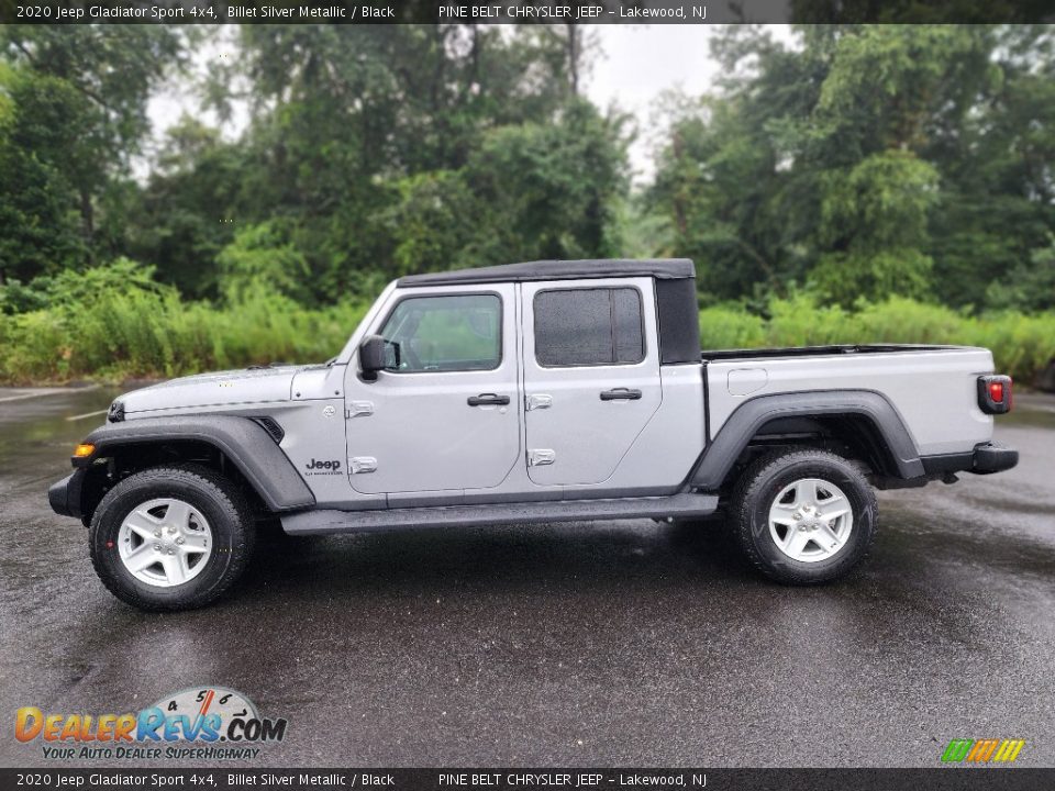 Billet Silver Metallic 2020 Jeep Gladiator Sport 4x4 Photo #16