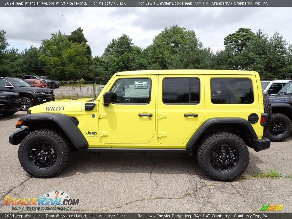 High Velocity 2024 Jeep Wrangler 4-Door Willys 4xe Hybrid Photo #2