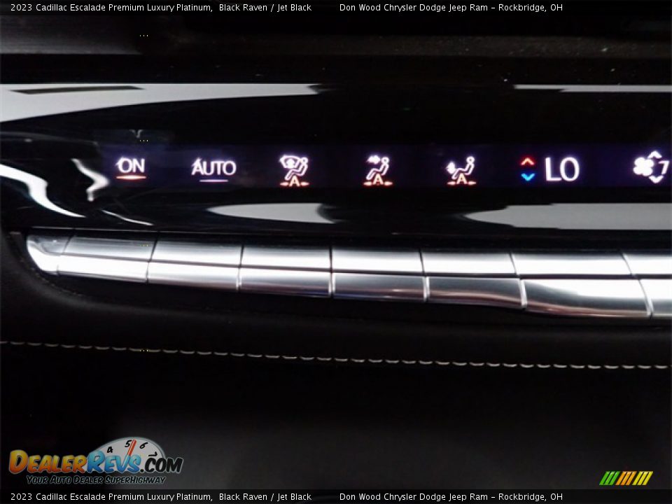 2023 Cadillac Escalade Premium Luxury Platinum Black Raven / Jet Black Photo #4