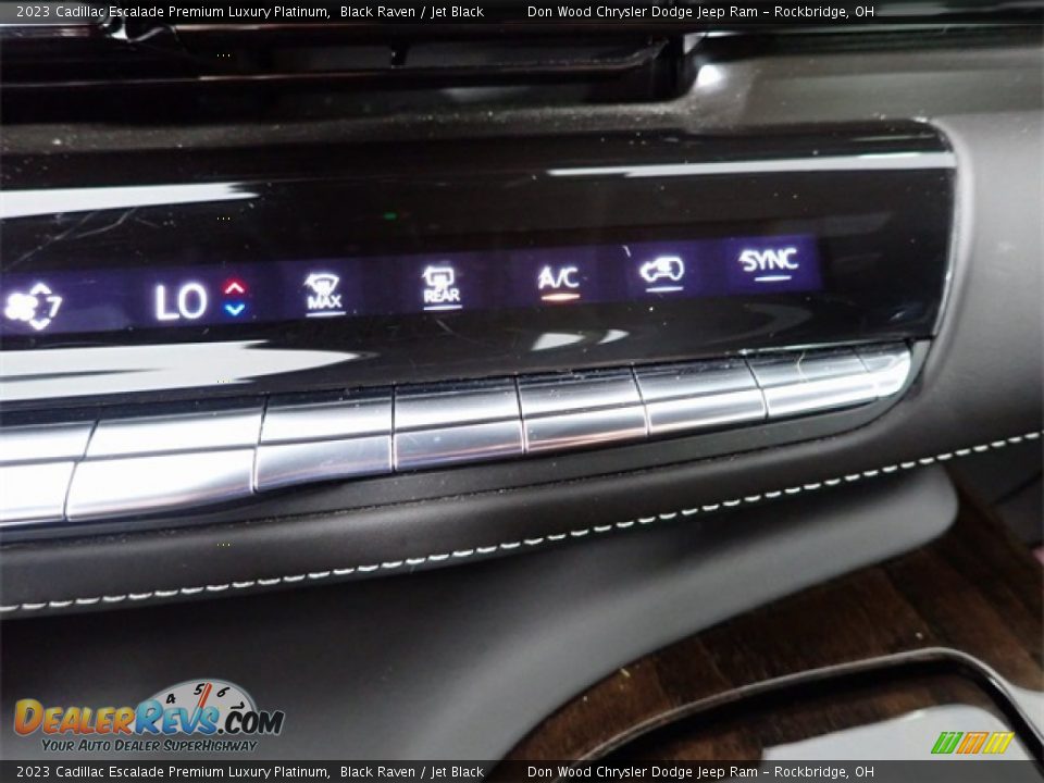 2023 Cadillac Escalade Premium Luxury Platinum Black Raven / Jet Black Photo #5