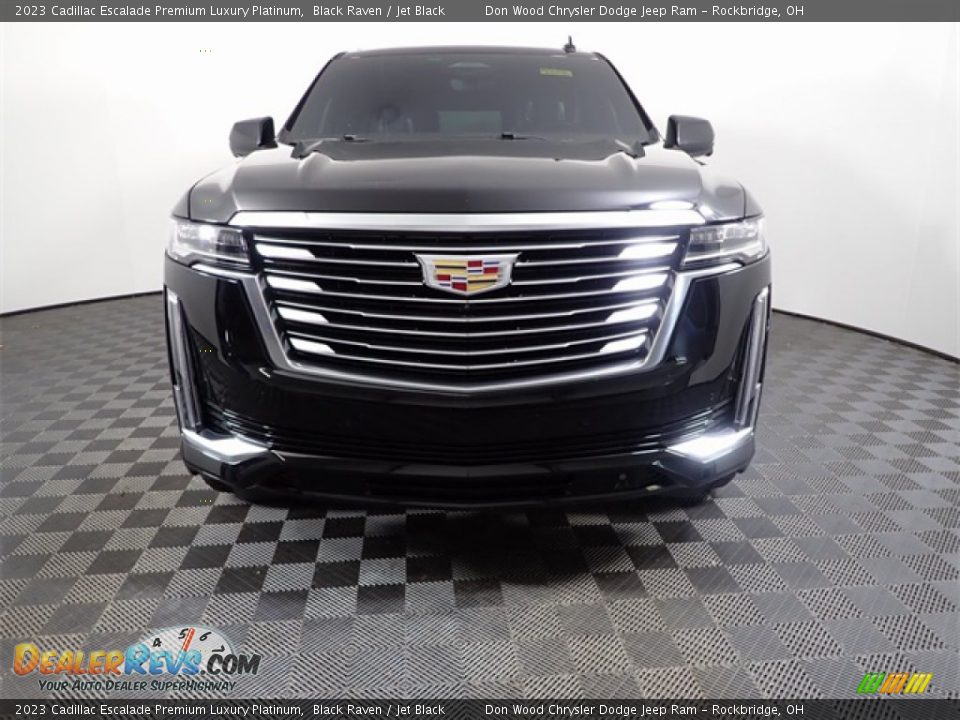 2023 Cadillac Escalade Premium Luxury Platinum Black Raven / Jet Black Photo #8